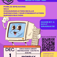 Upcoming Katy Communication Workshop